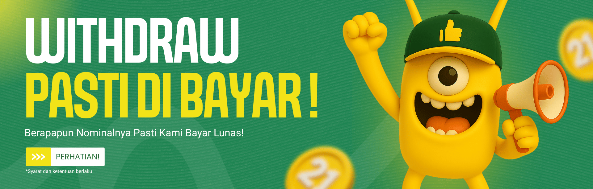 WITHDRAW PASTI DIBAYAR LUNAS !!