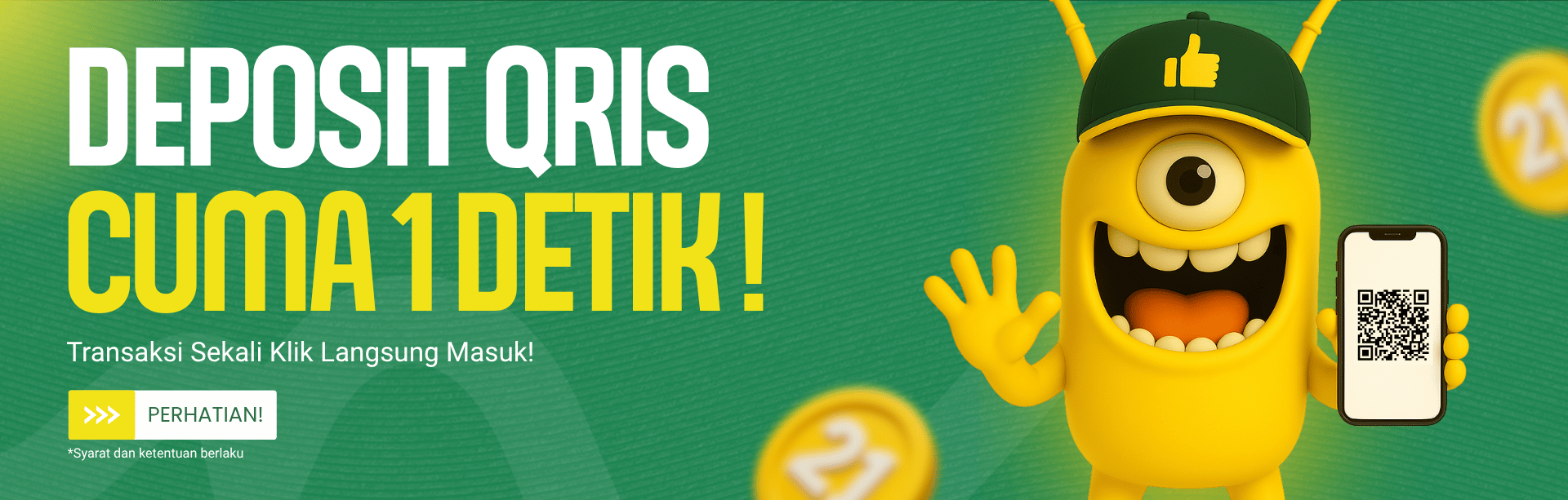 DEPOSIT QRIS 1 DETIK !!
