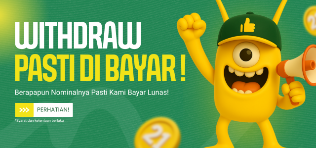 WITHDRAW PASTI DIBAYAR LUNAS !!