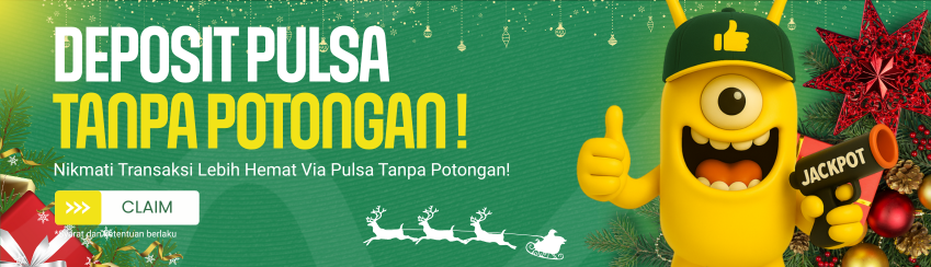 DEPOSIT PULSA TANPA POTONGAN!