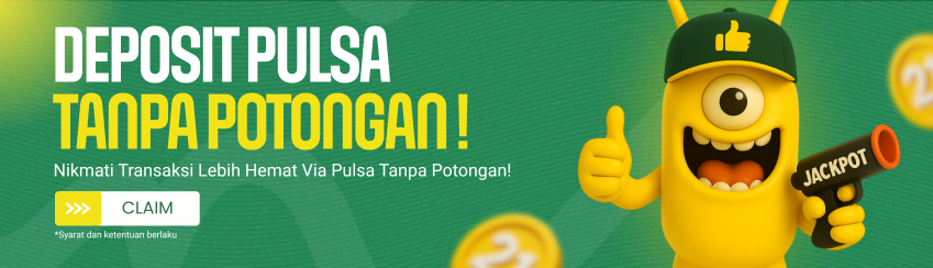 DEPOSIT PULSA TANPA POTONGAN!