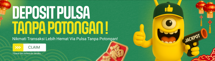 DEPOSIT PULSA TANPA POTONGAN!