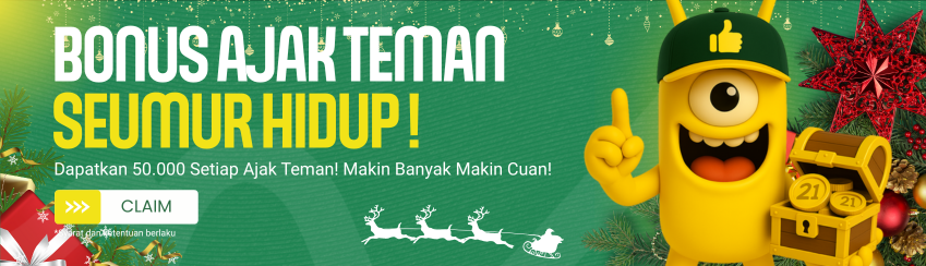 BONUS EXTRA AJAK TEMAN (AWAL DEPOSIT PERTAMA)