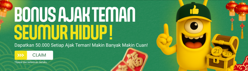 BONUS EXTRA AJAK TEMAN (AWAL DEPOSIT PERTAMA)