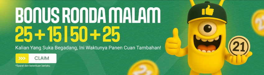 BONUS RONDA MALAM (00:00 - 06:00)