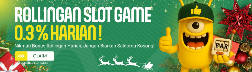 BONUS ROLLINGAN SETIAP HARI SLOT GAMES