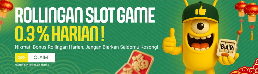 BONUS ROLLINGAN SETIAP HARI SLOT GAMES