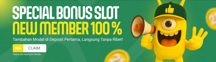 BONUS NEW MEMBER 100% TANPA TURNOVER