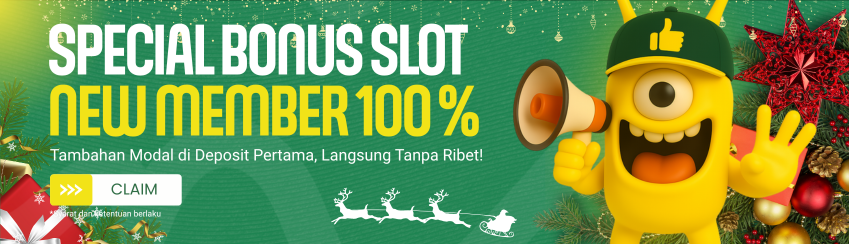 BONUS NEW MEMBER 100% TANPA TURNOVER